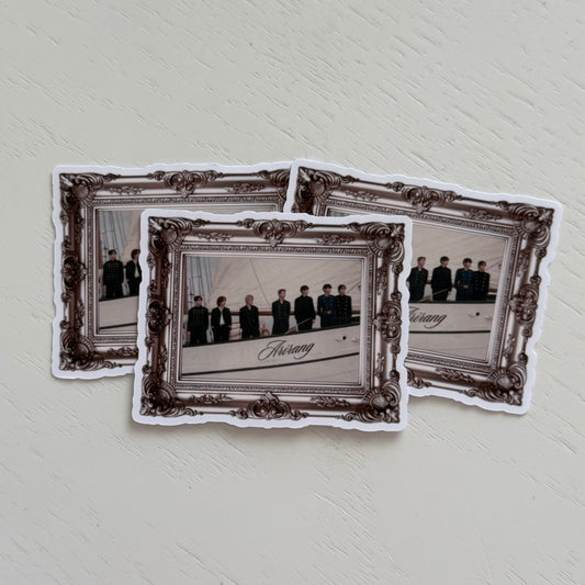 Swim Frame Sticker