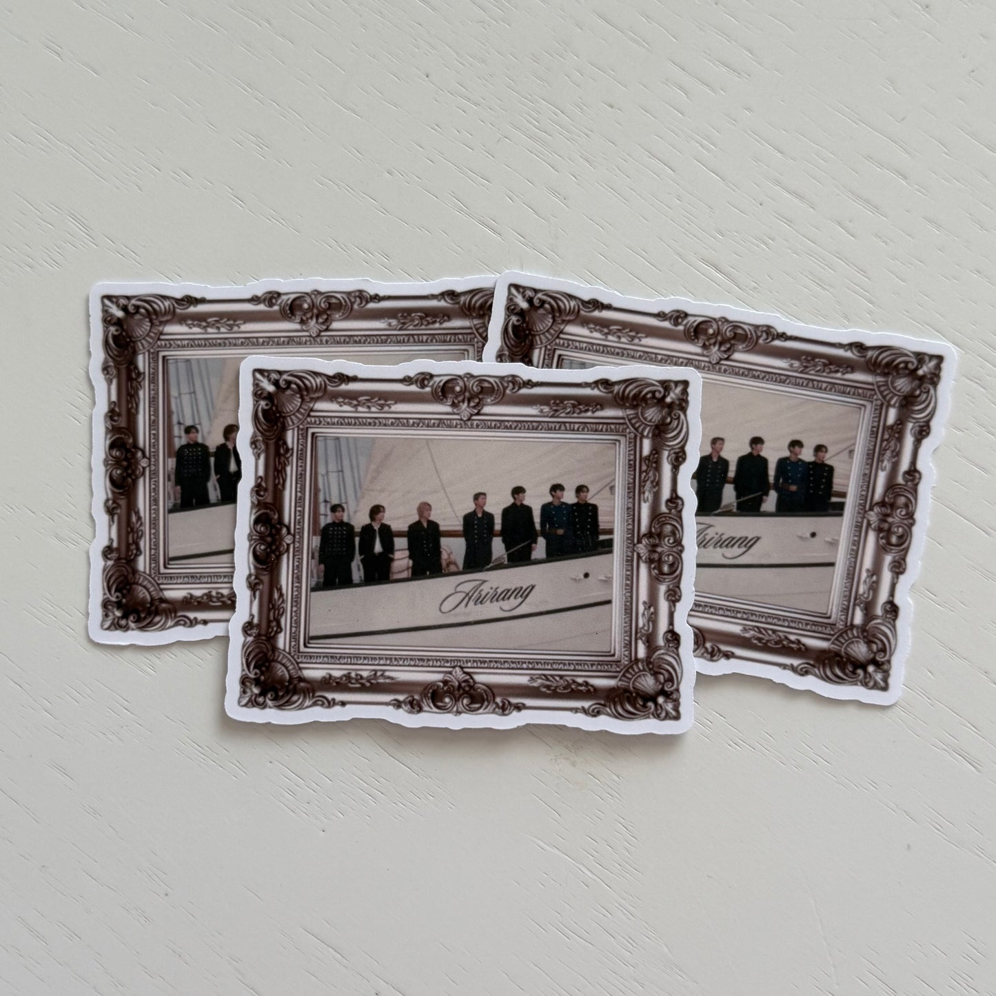 Swim Frame Sticker