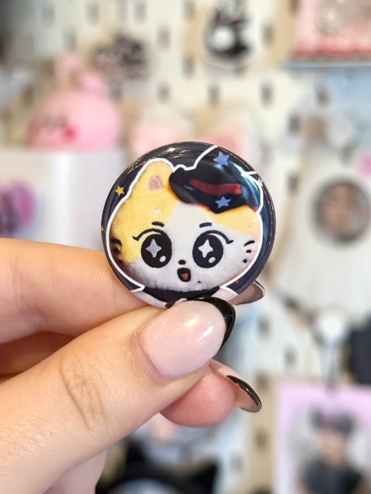 Spooky Enchin Button Pins