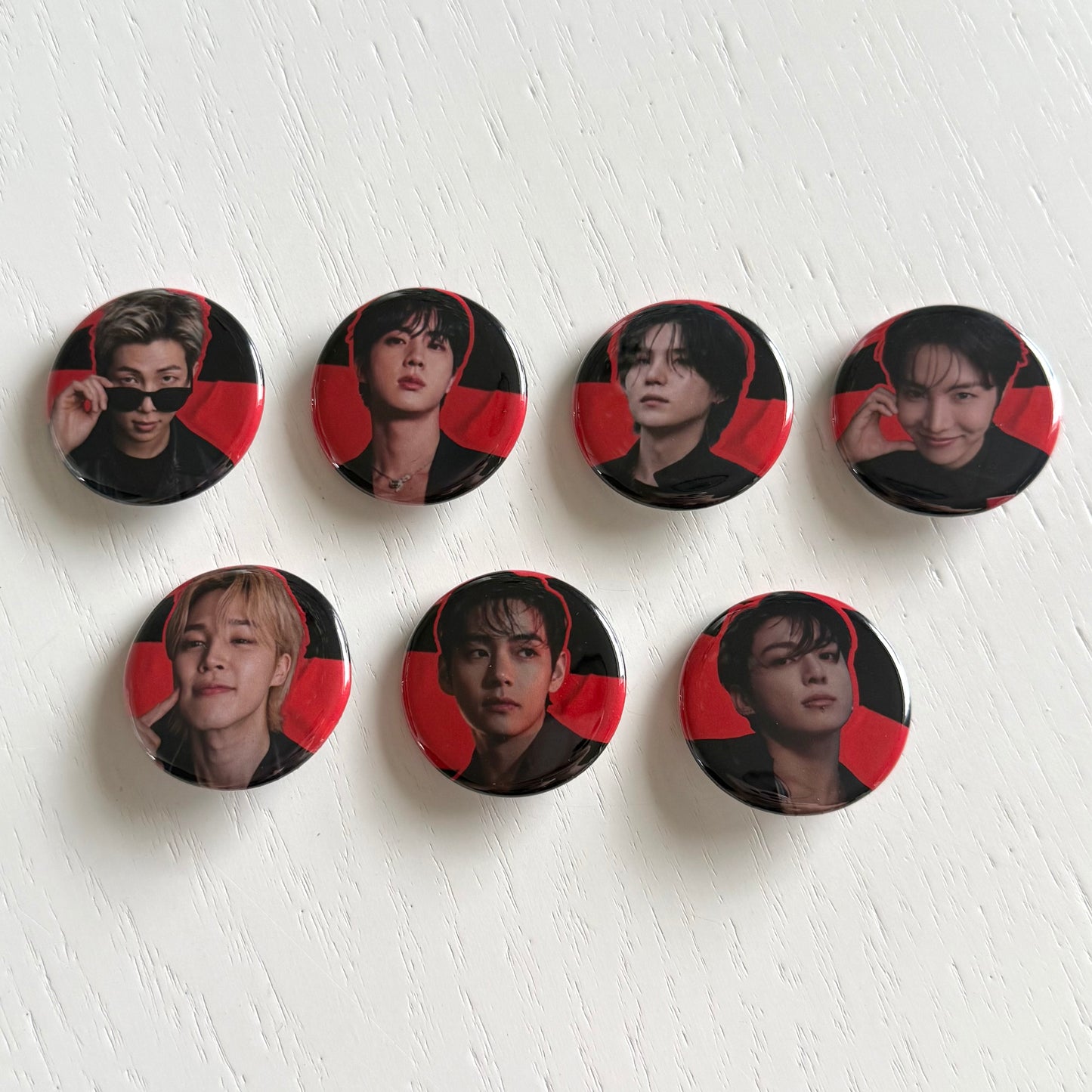 Arirang Photo Button Pins