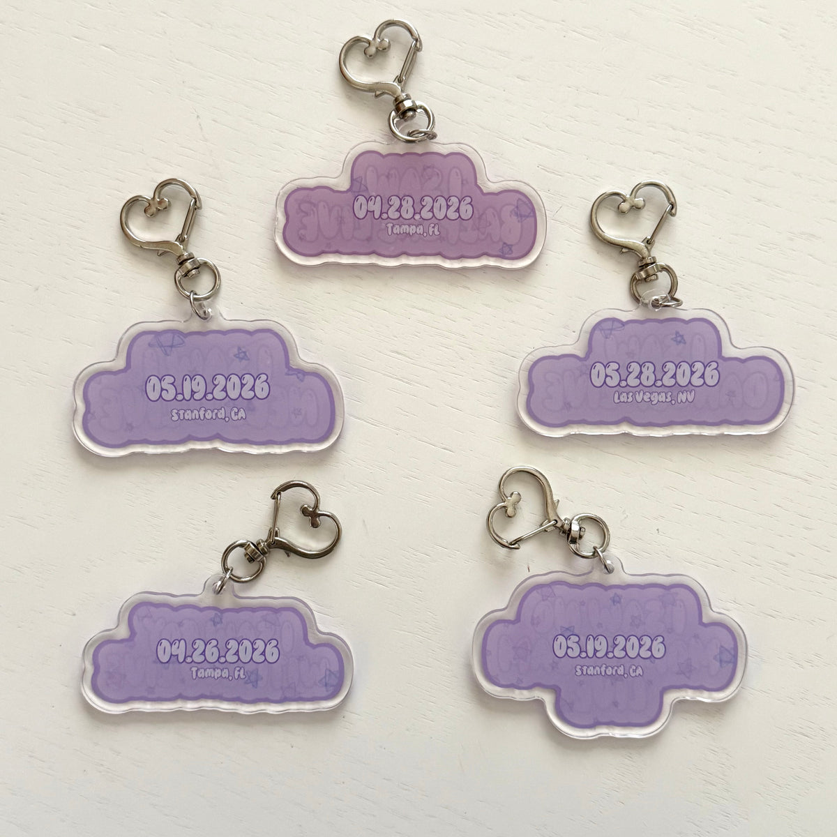 Surprise Song Keychains