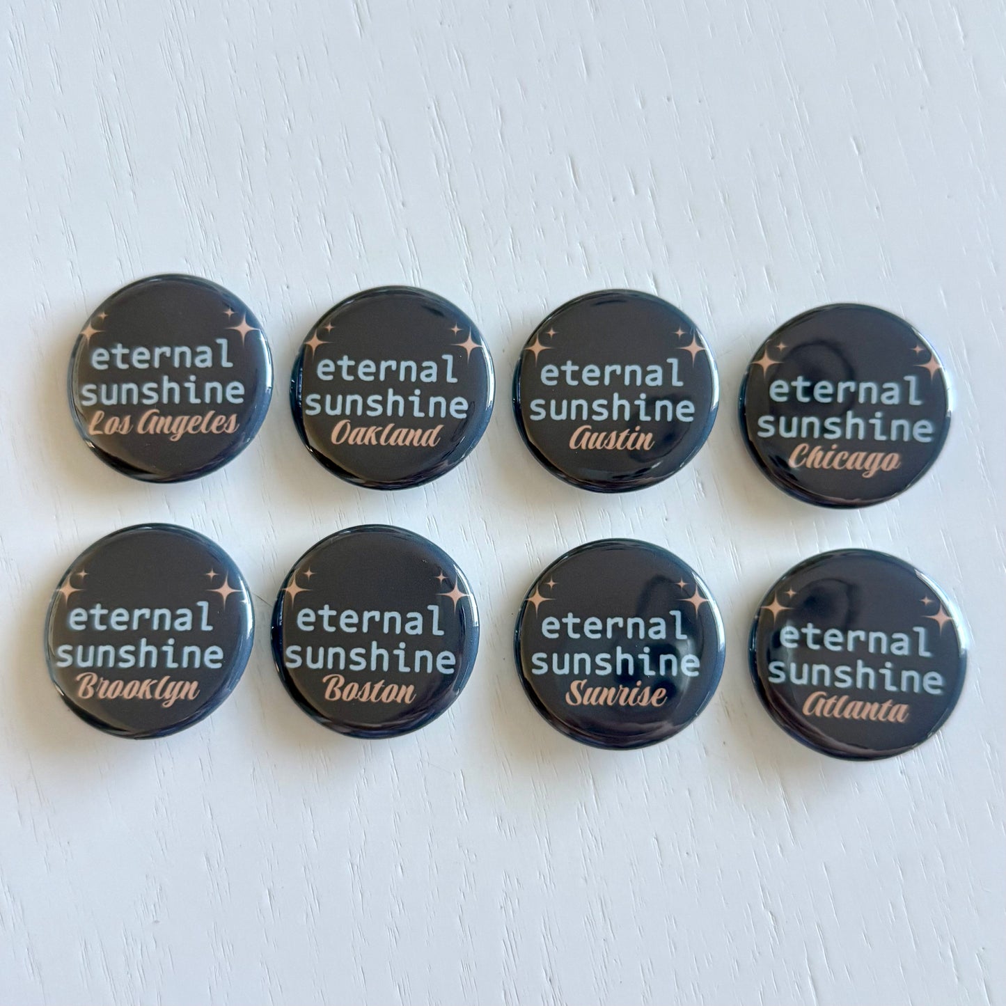Eternal Sunshine Tour Button Pins
