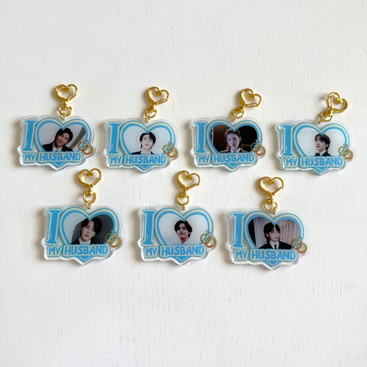 Bangtan I Love my Husband Keychains - ON HAND