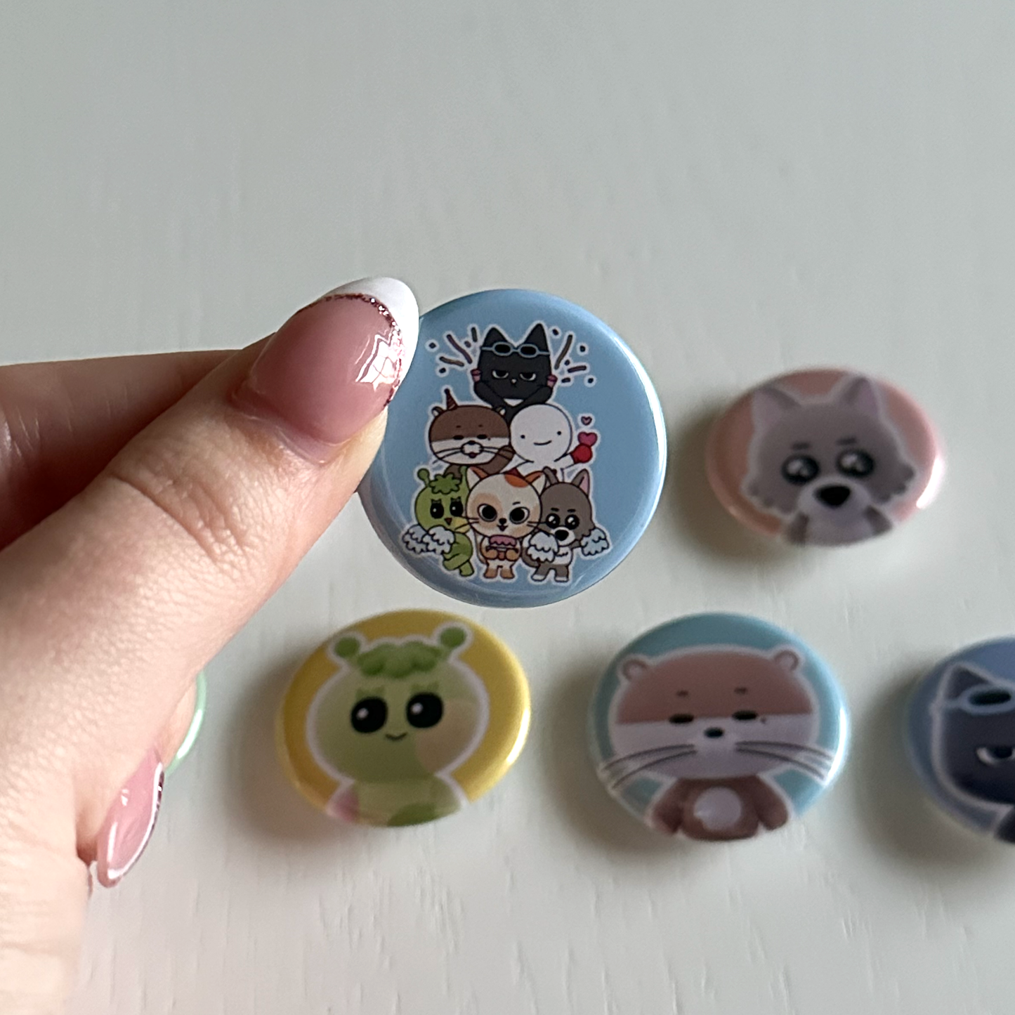 BoyNextDoor Character Button Pins