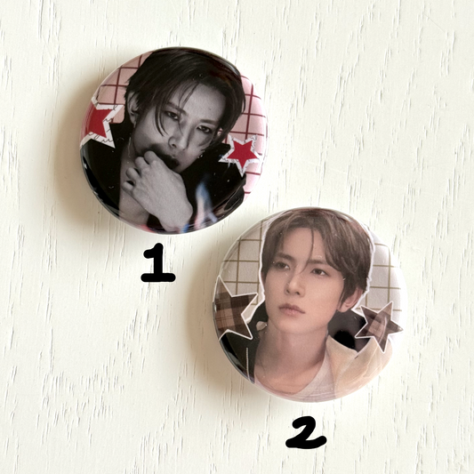 Death of Me Concept Button Pins