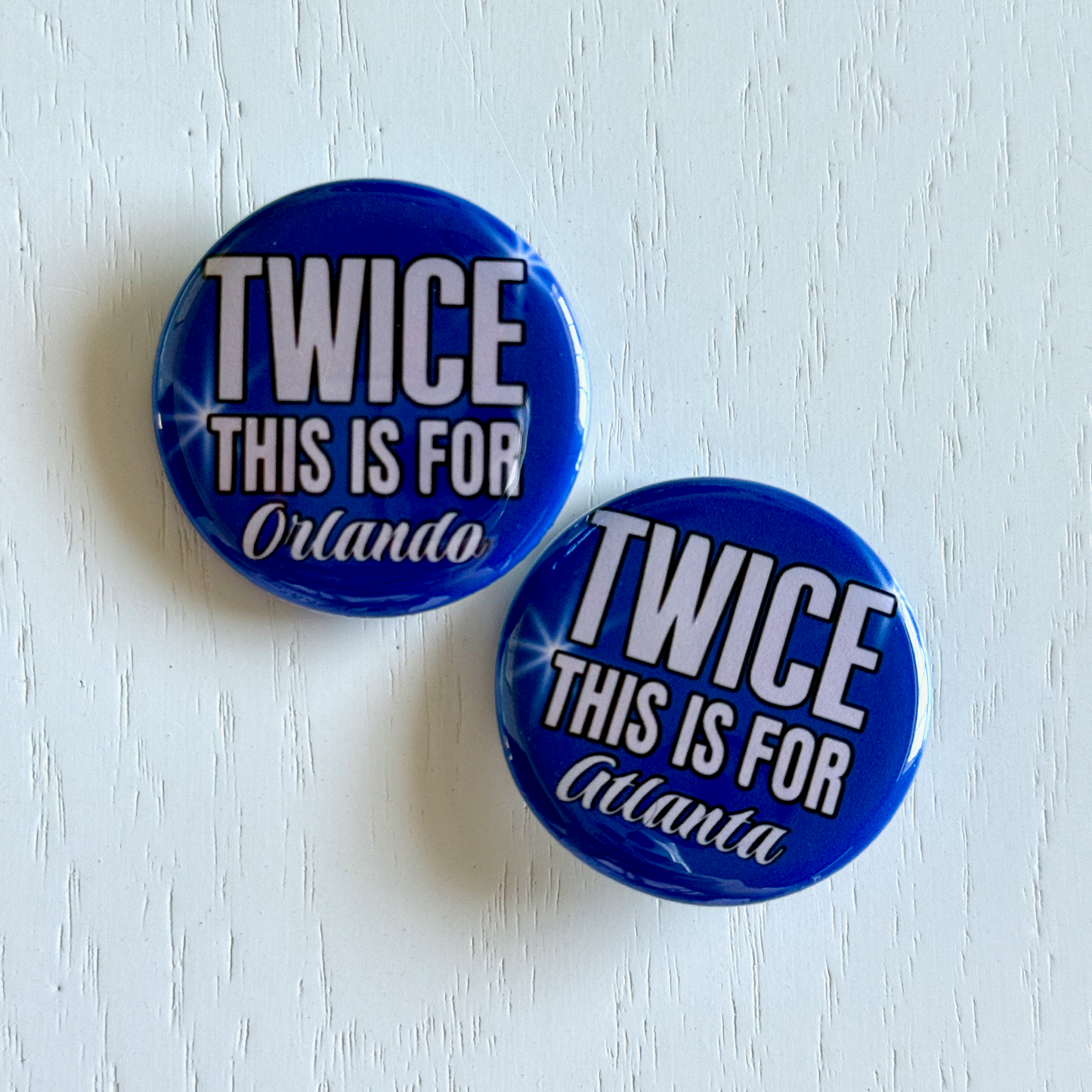 This is For Tour City Button Pins