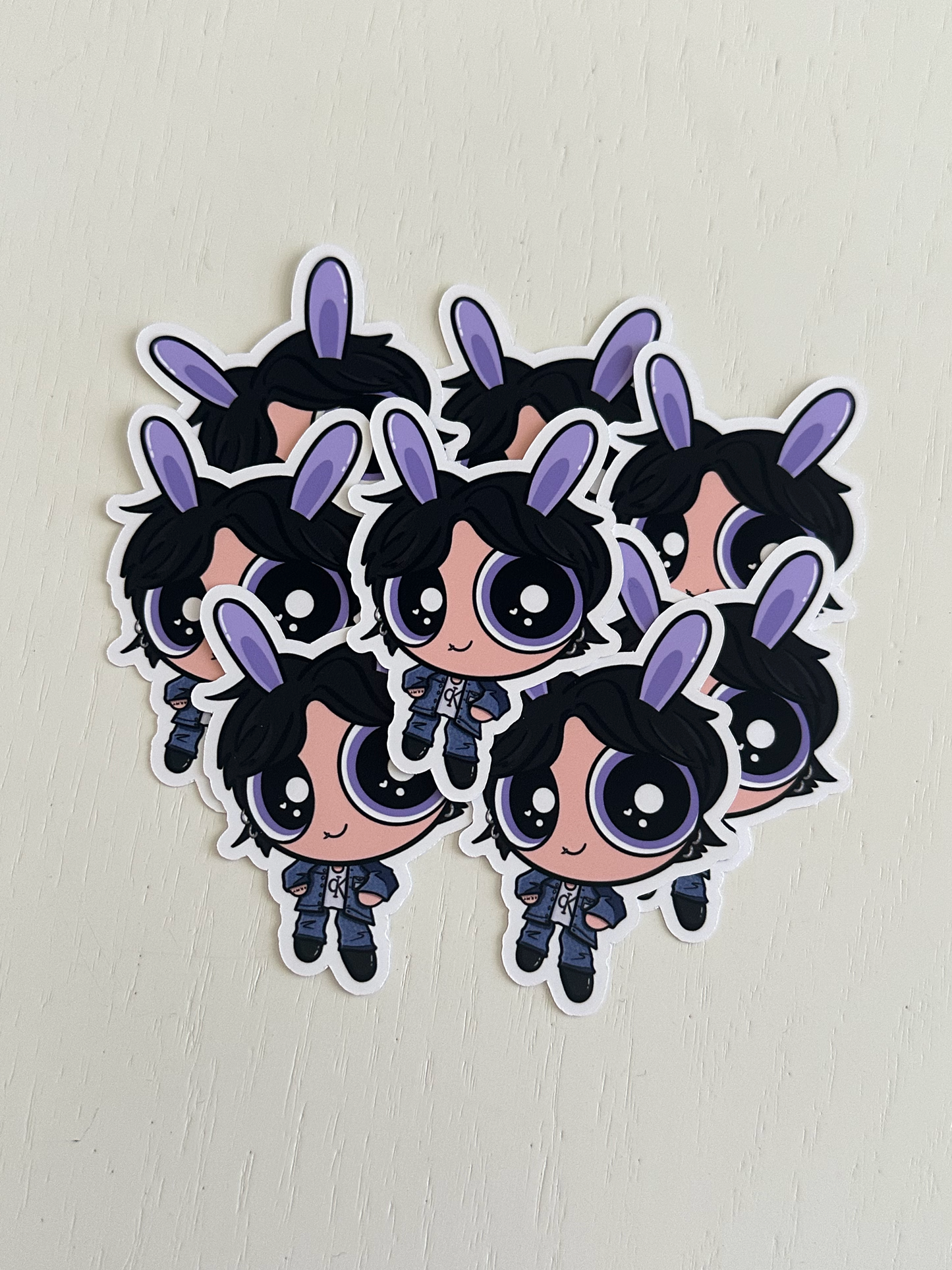 Jungkook Power Boy Button Pin & Sticker