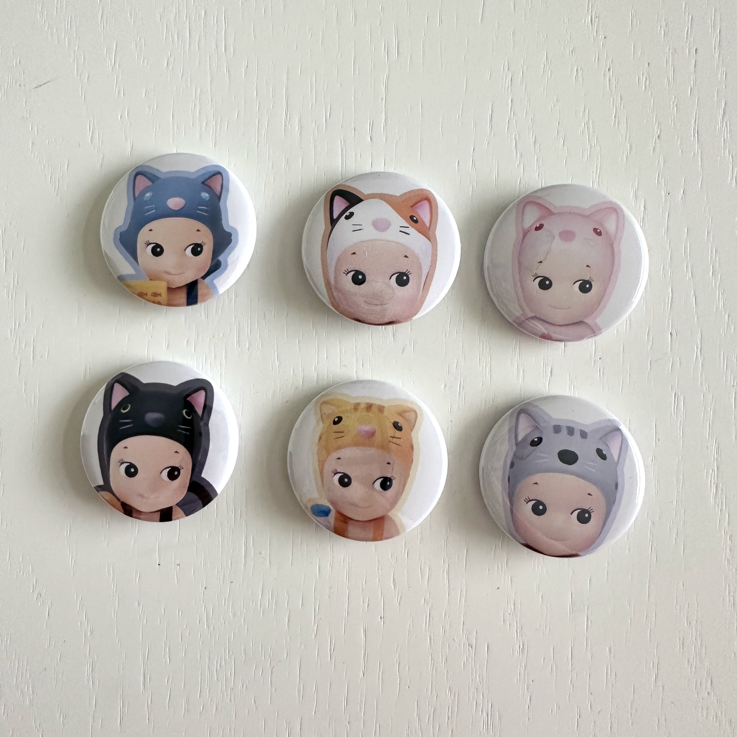 Angel Babies Button Pins