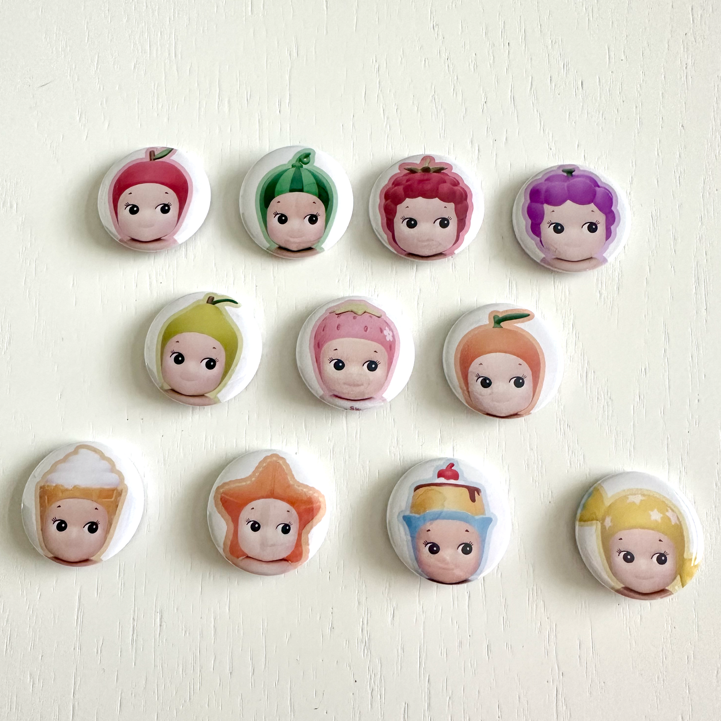 Angel Babies Button Pins