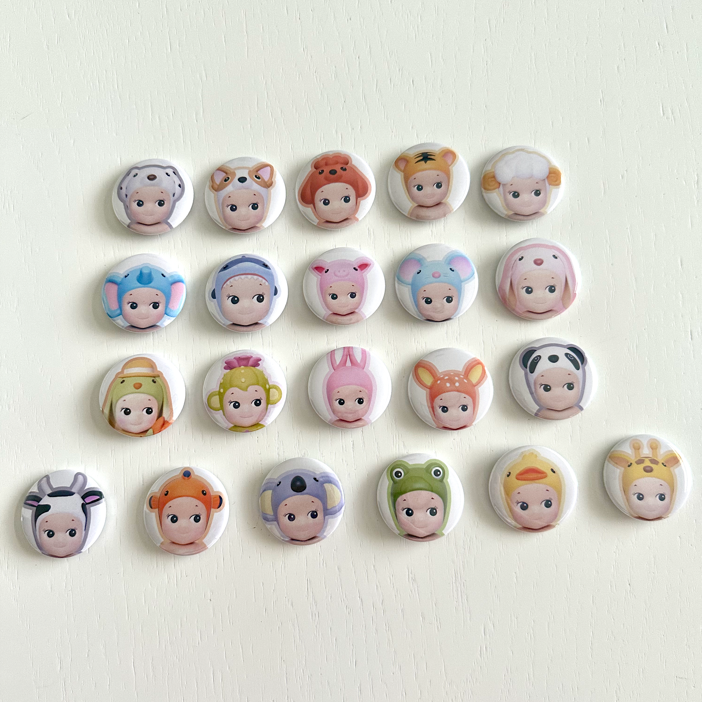 Angel Babies Button Pins