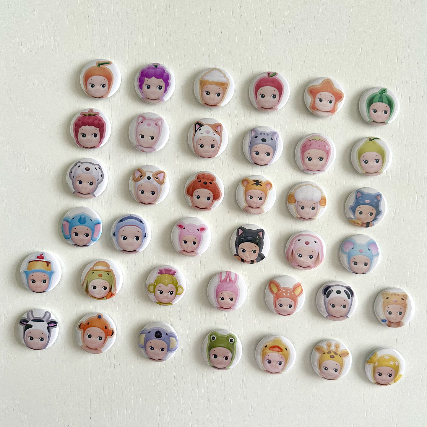 Angel Babies Button Pins