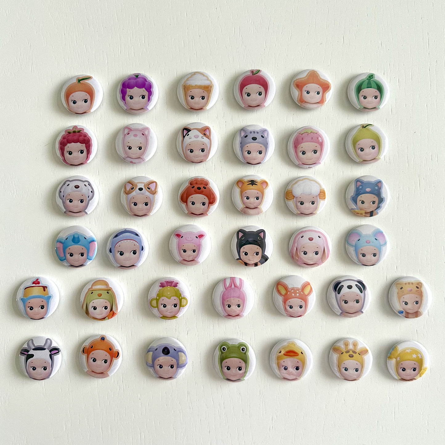 Angel Babies Button Pins