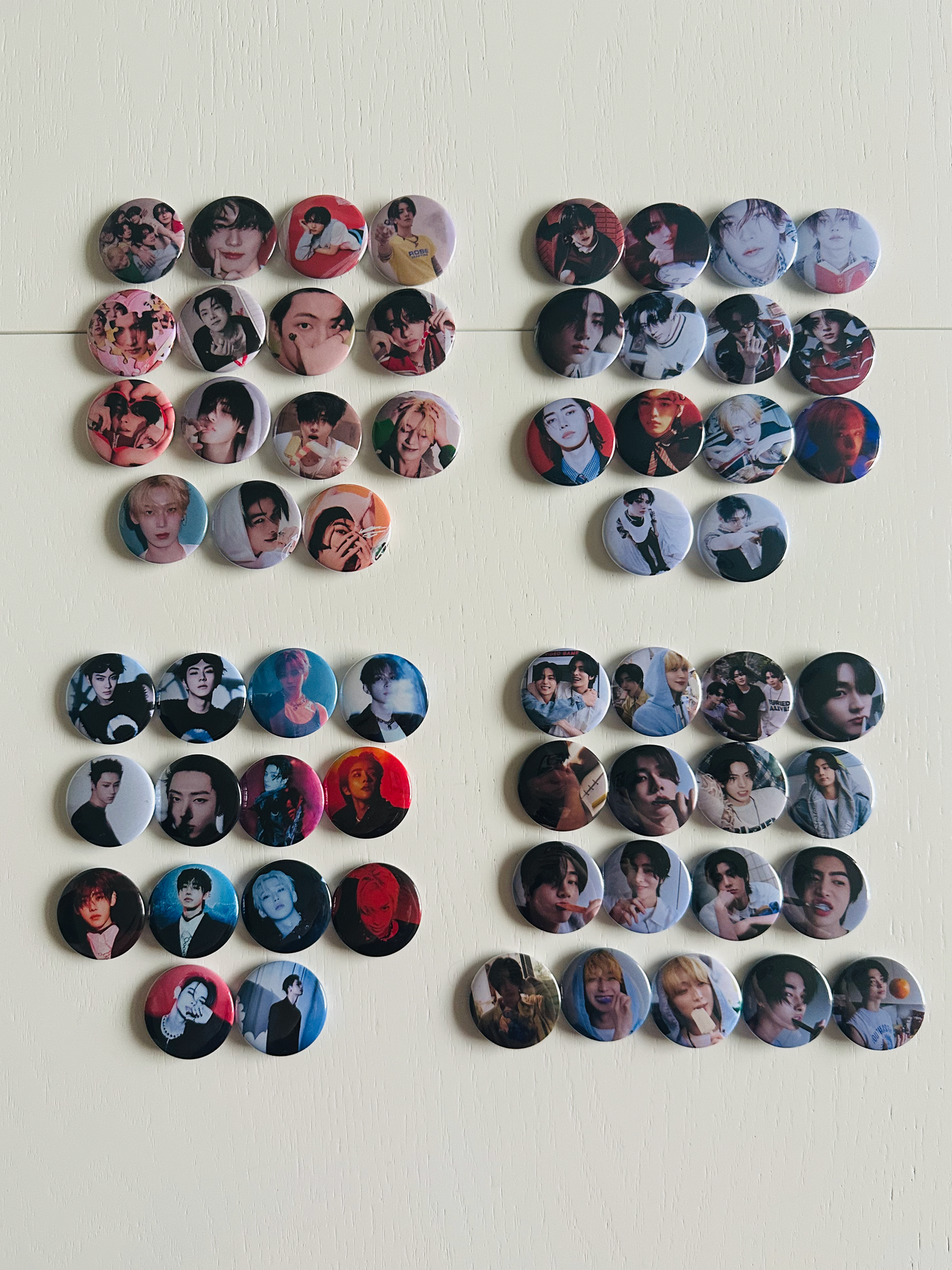 Romance Untold Concept Photo Button Pins