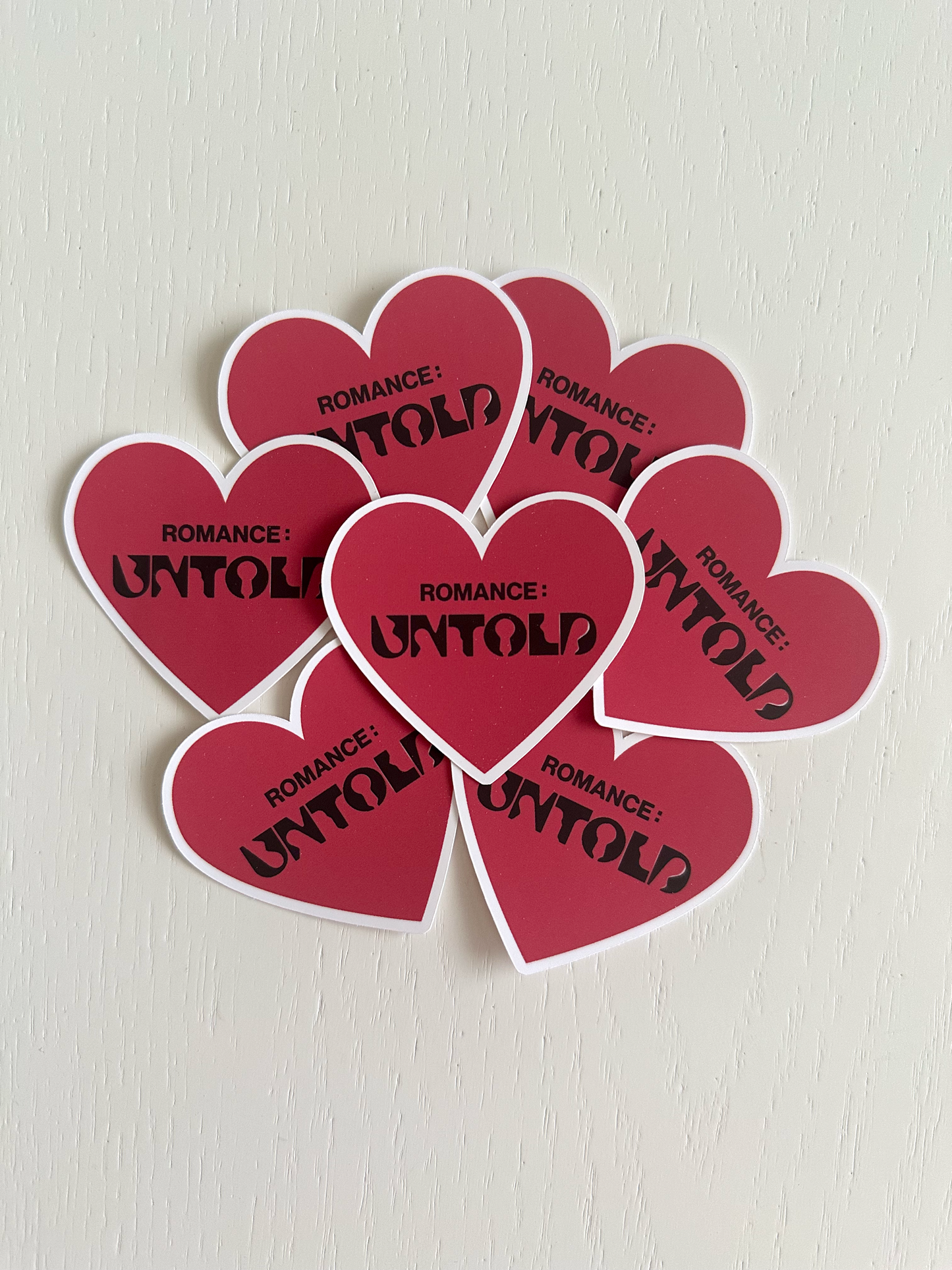 Romance Untold Heart Sticker