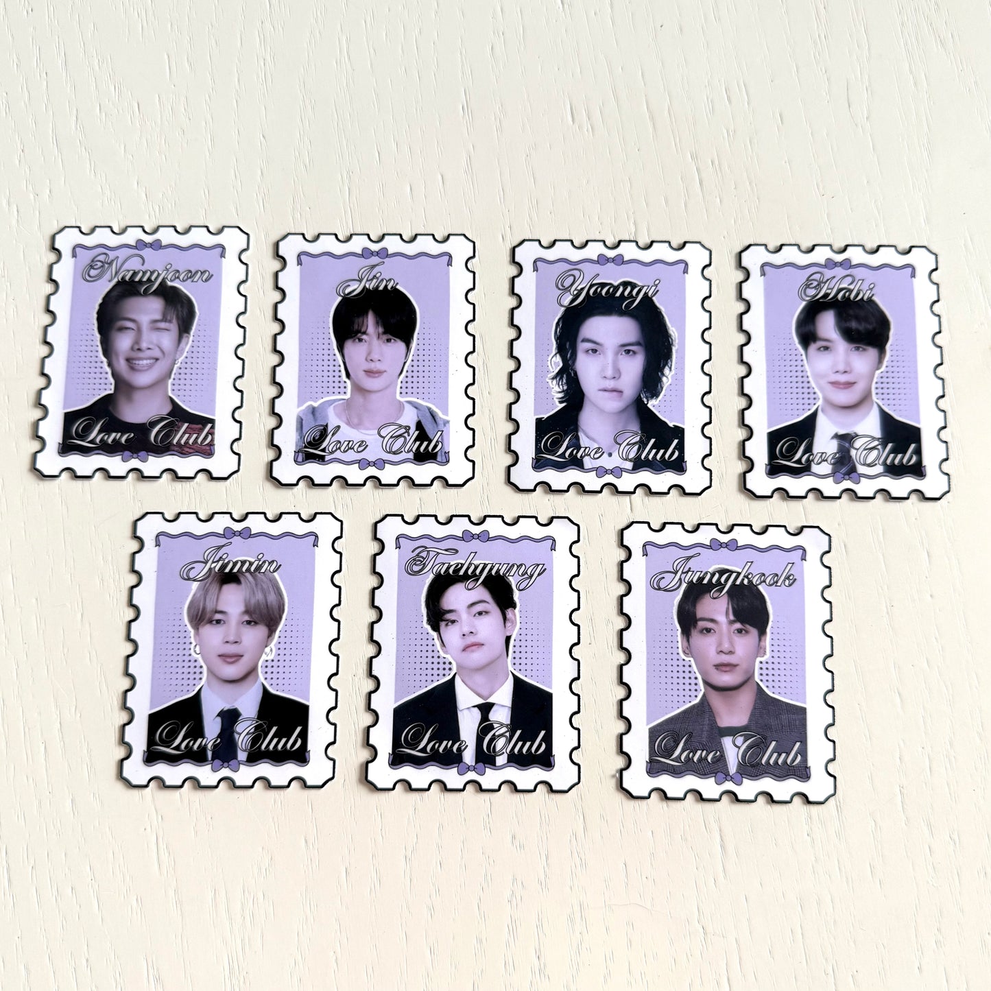 Bangtan Love Club Bias Stickers