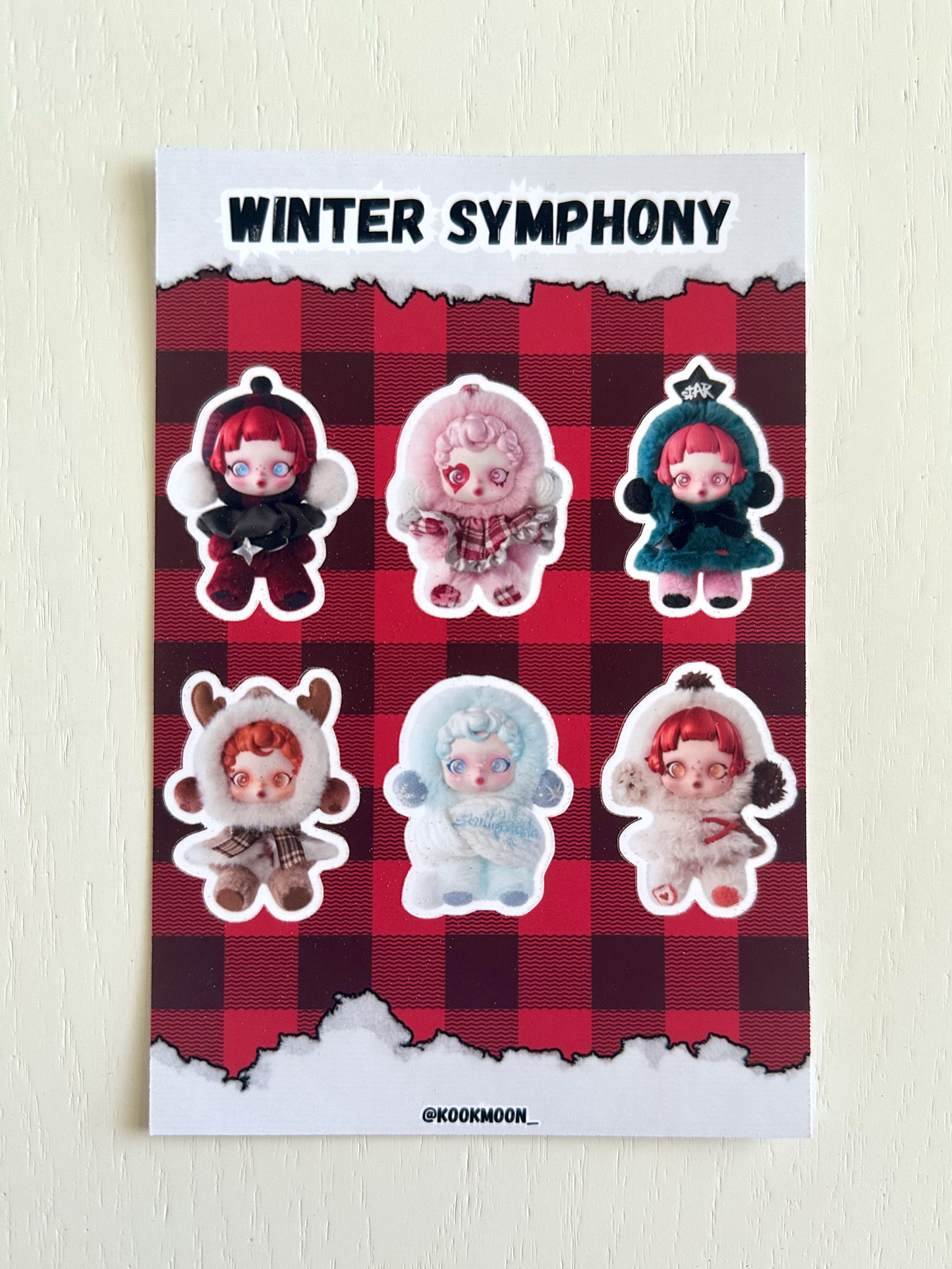 Winter Symphony Sticker Sheet