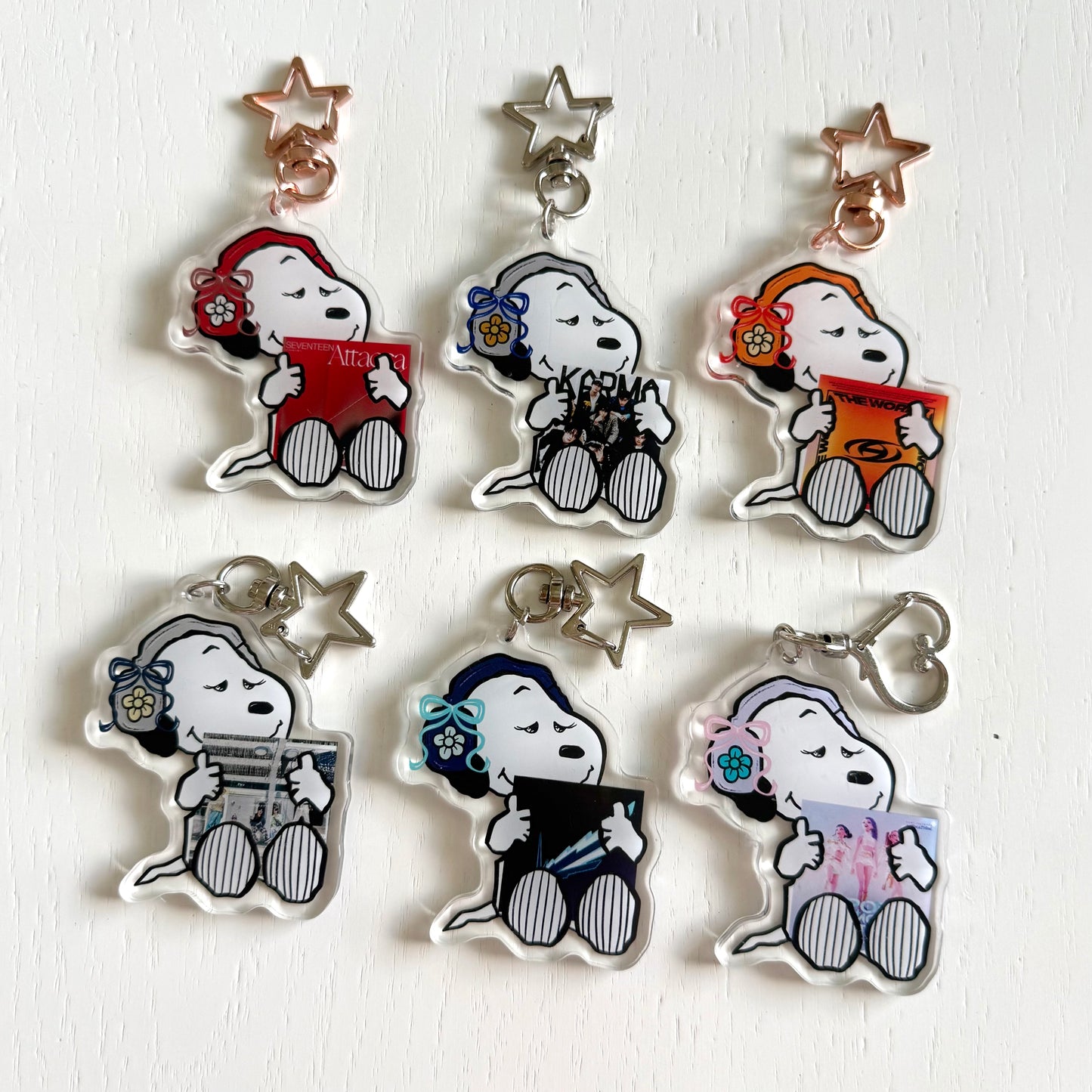 K-Pop Album Keychains
