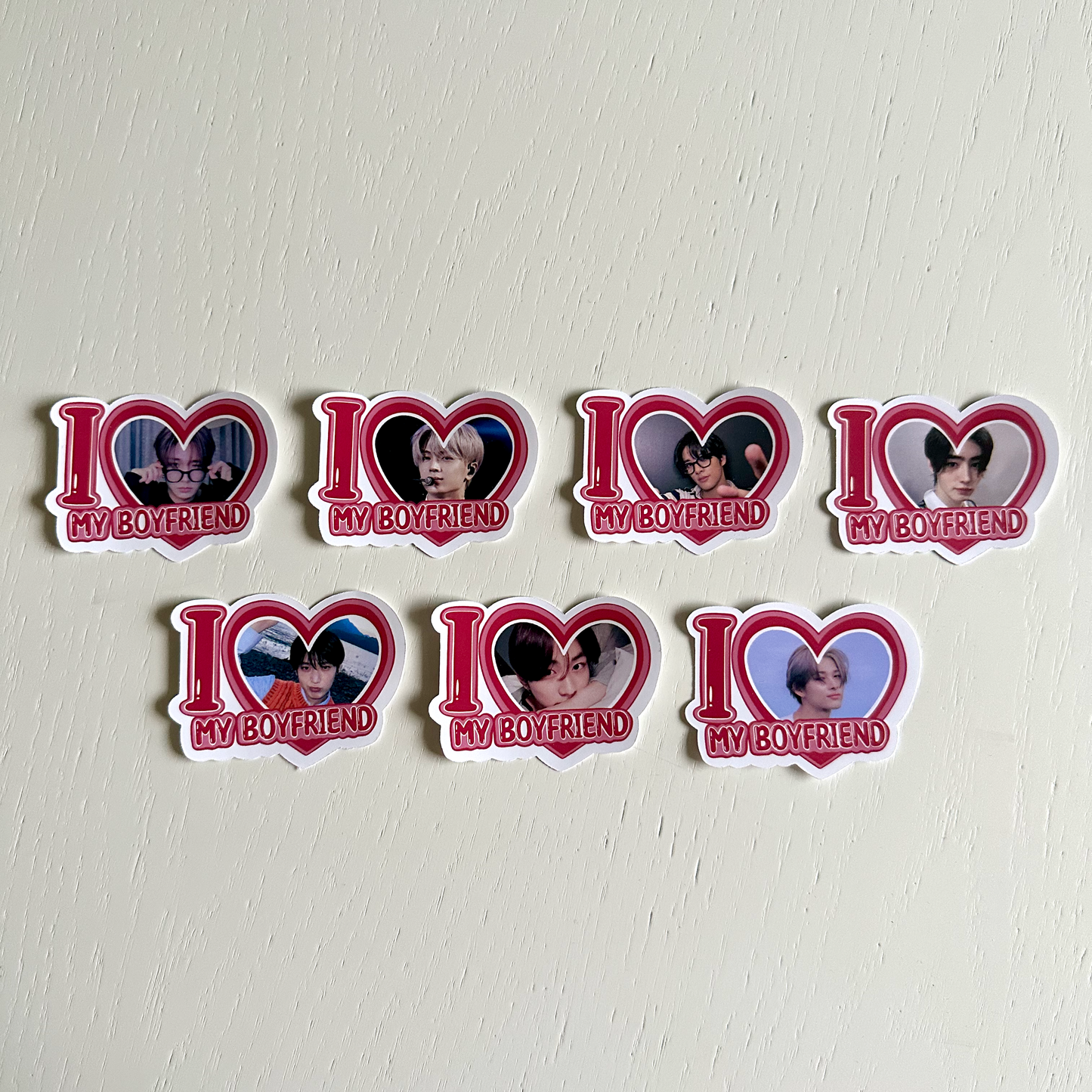 Enhypen I Love my Boyfriend Stickers