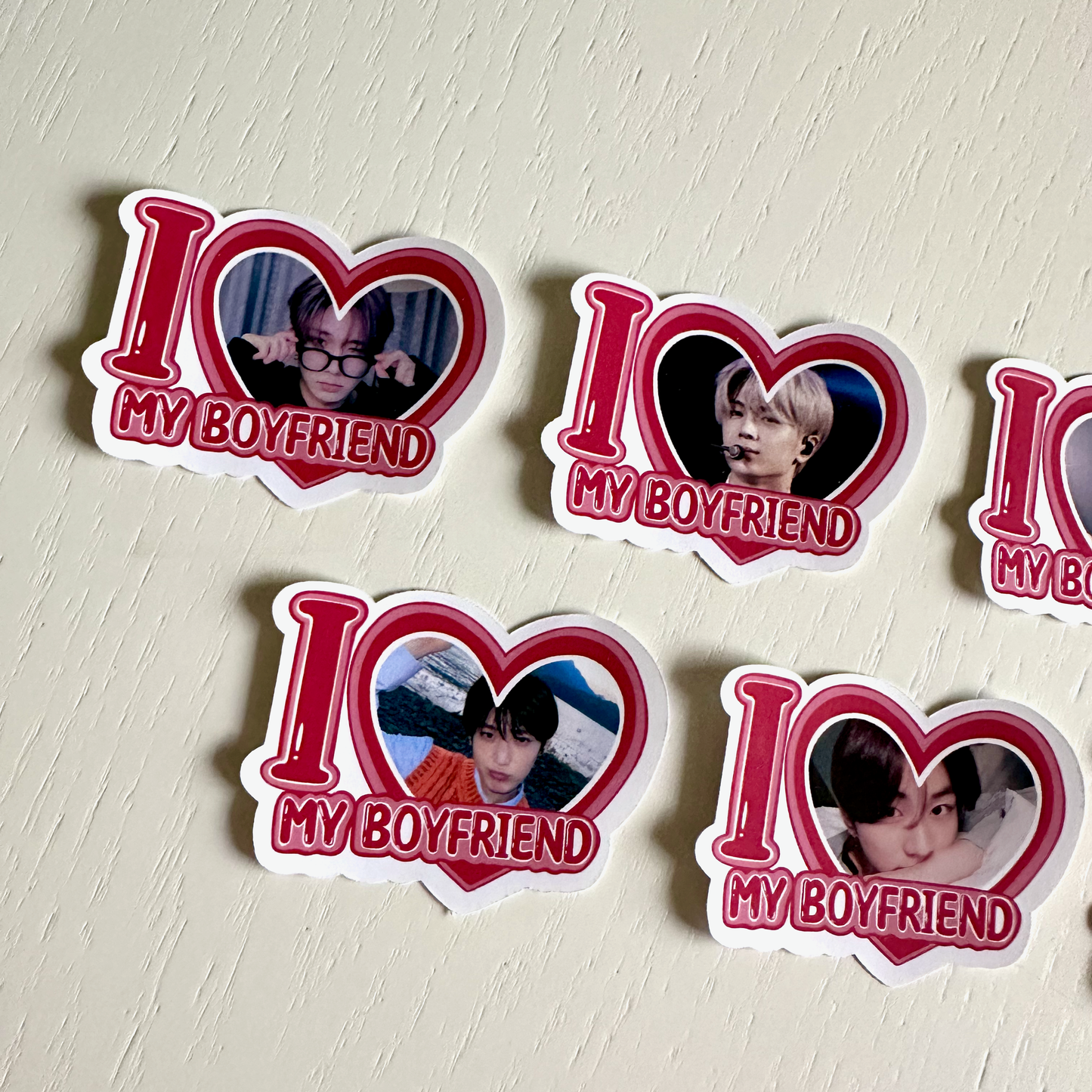 Enhypen I Love my Boyfriend Stickers