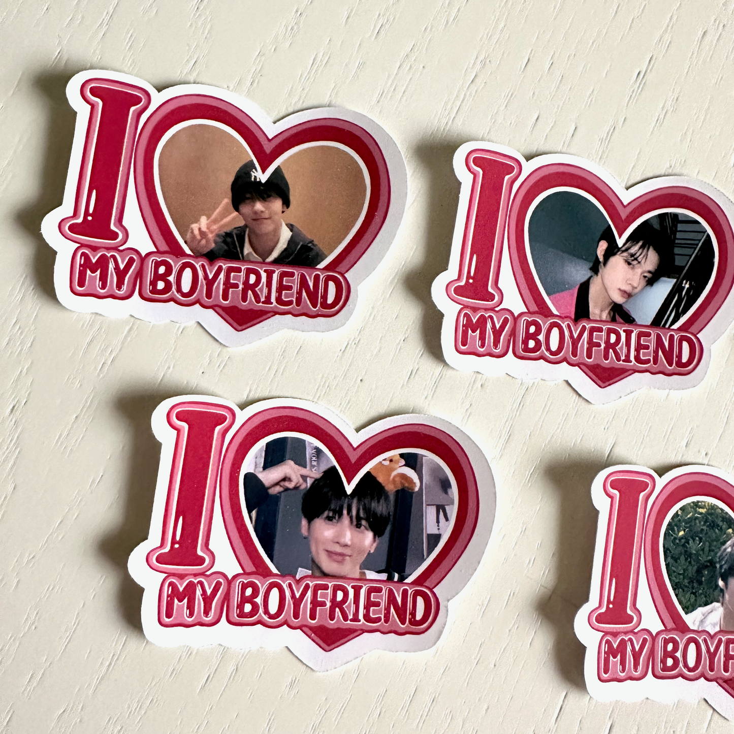 TXT I Love my Boyfriend Stickers
