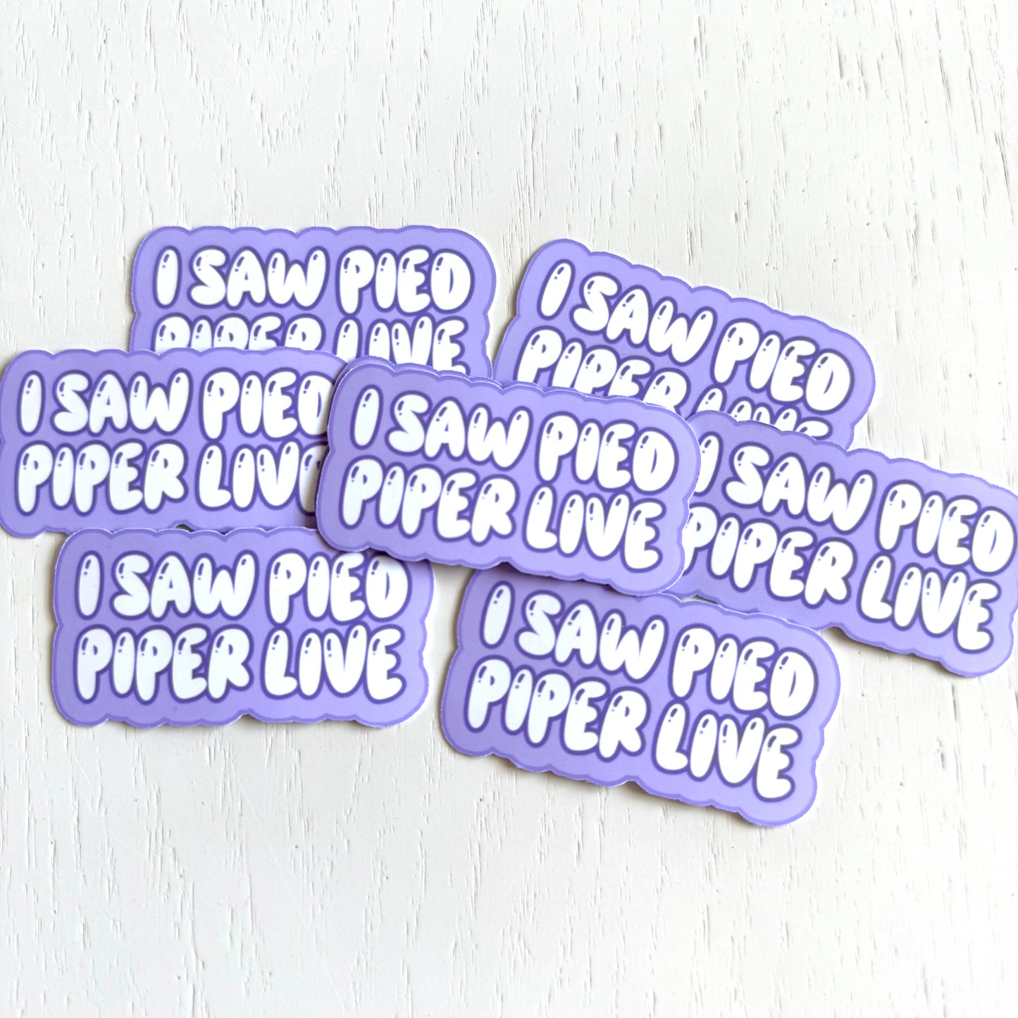 I Saw Pied Piper Live Sticker