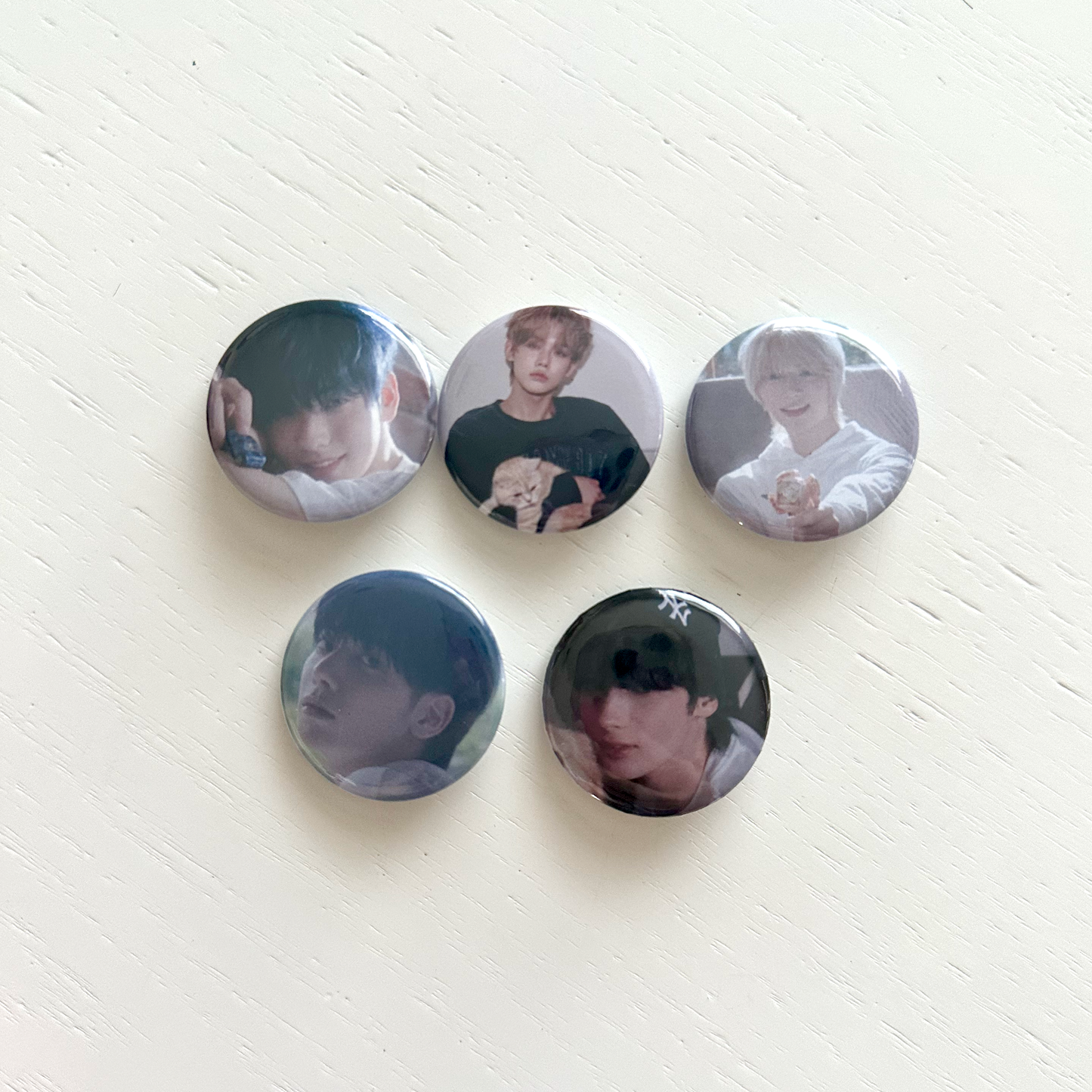 TXT Star Chapter Sanctuary Button Pins