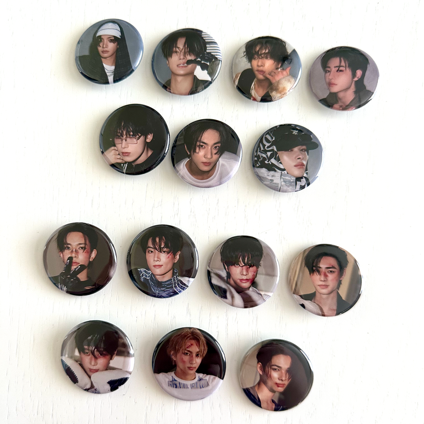 Enhypen No Doubt & Daydream Button Pins