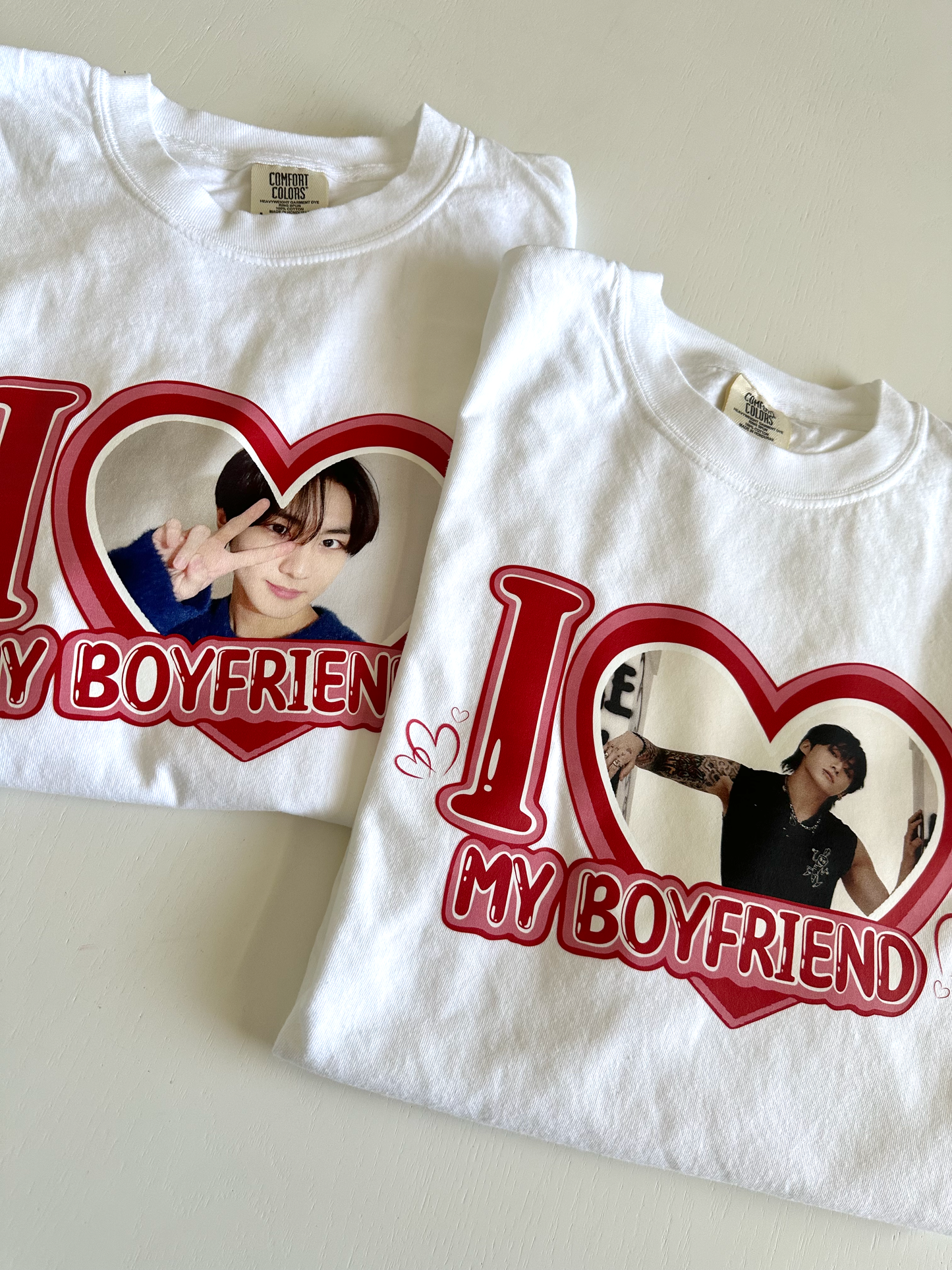 Custom I Love my Boyfriend T-Shirts