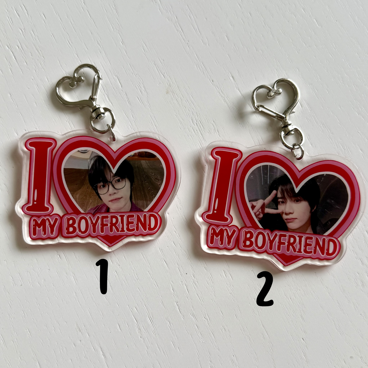 Tubatu I Love my Boyfriend Keychains - ON HAND