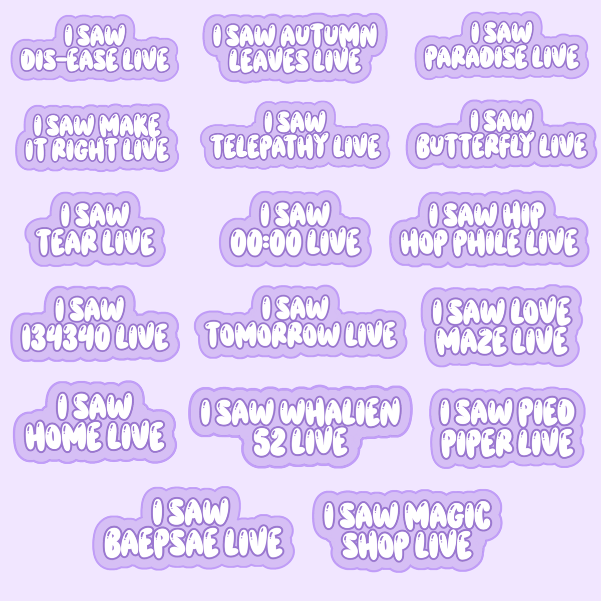 PRE-ORDER - Surprise Song Keychains