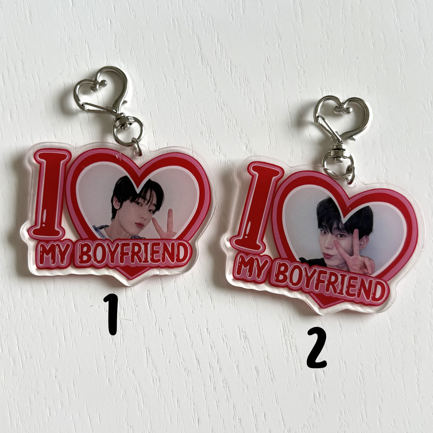 EN- I Love my Boyfriend Keychains - ON HAND