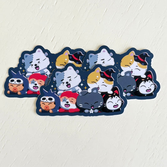 Spooky Enchin Sticker