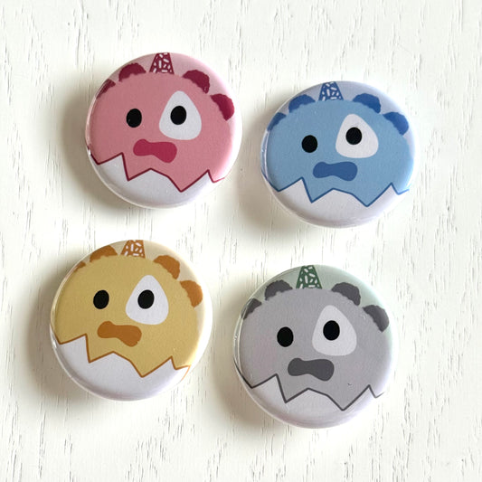 Cortis Ball Birthday Button Pins
