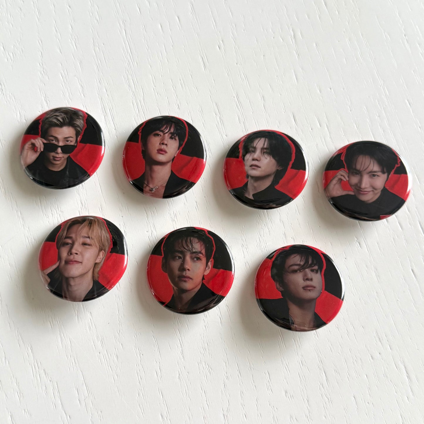Arirang Photo Button Pins