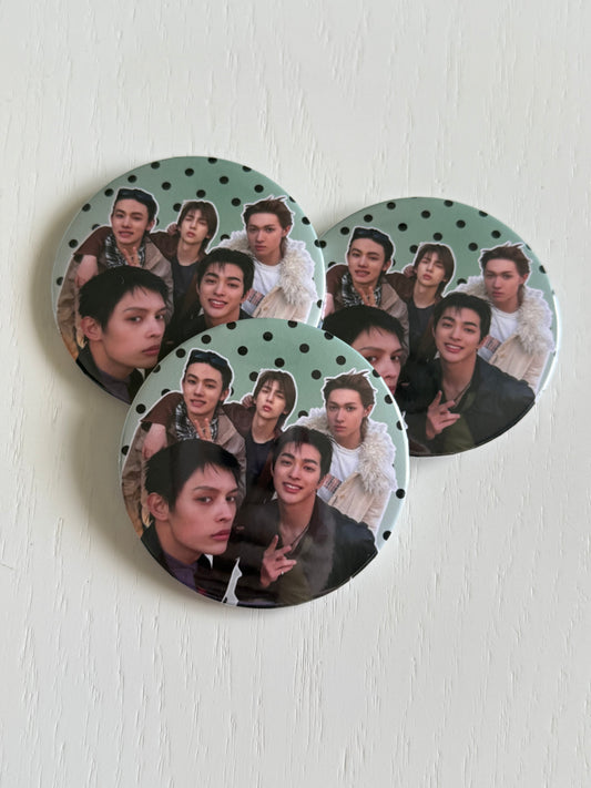Cortis 2-inch Button Pin