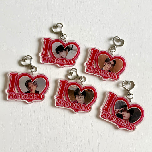 Tubatu I Love my Boyfriend Keychains - ON HAND