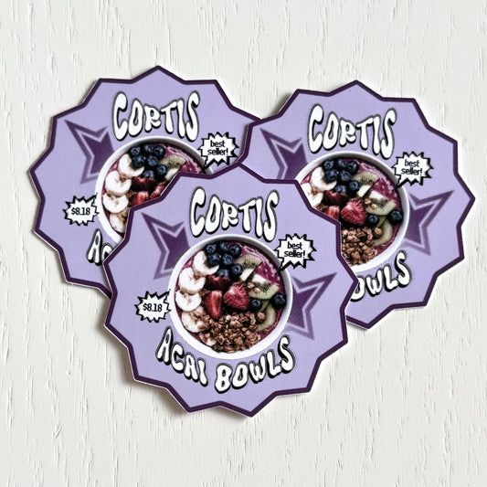 Açaí Bowl Sticker