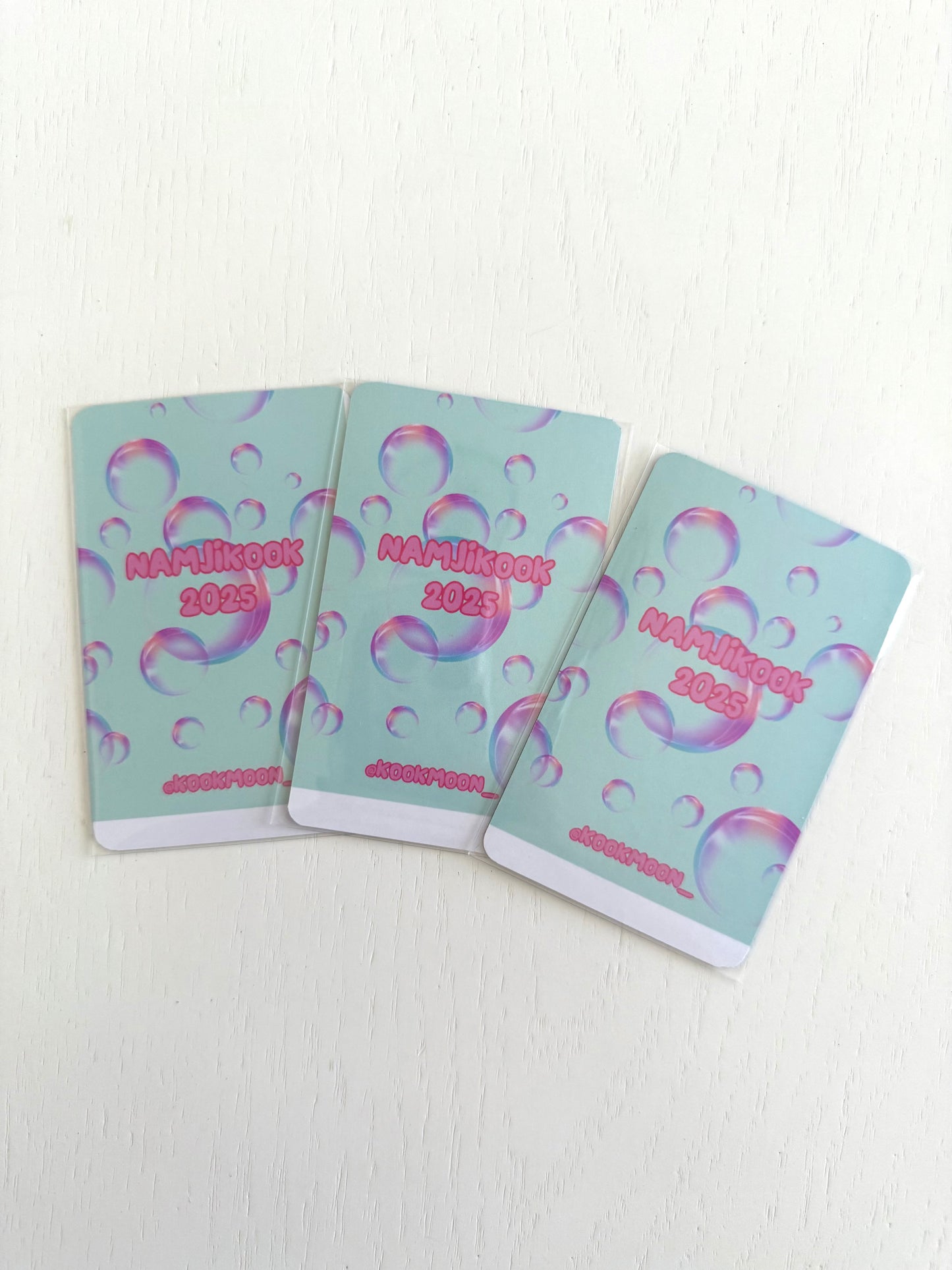 NamJiKook Lucky Draw Photocards