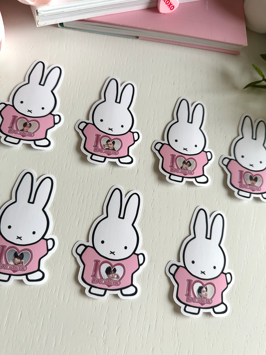Enhypen Bunny I Love my Boyfriend Stickers