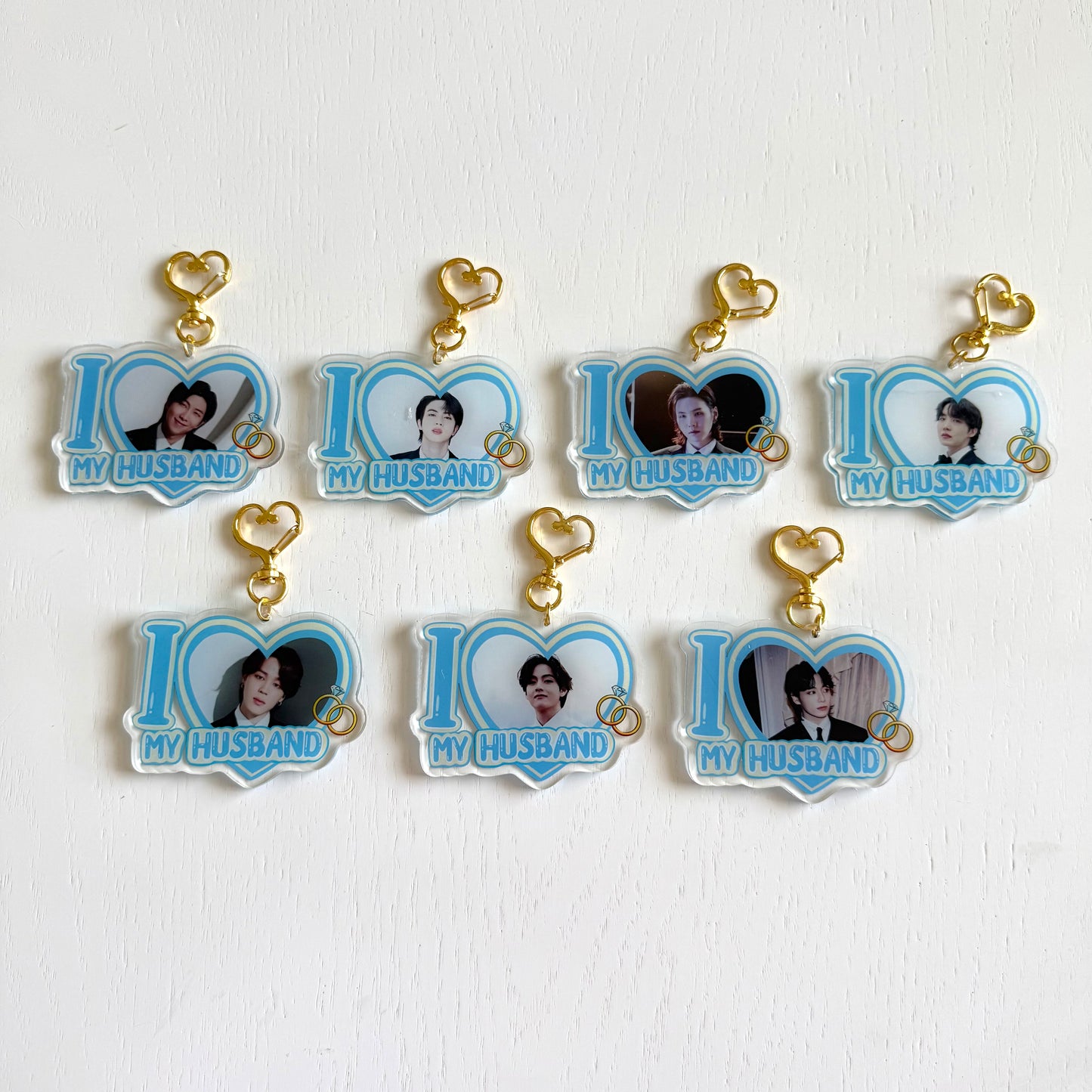 Bangtan I Love my Husband Keychains - ON HAND