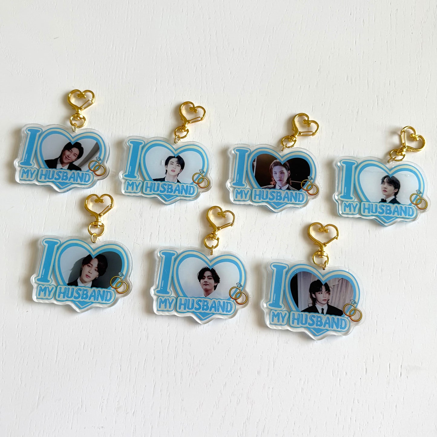 Bangtan I Love my Husband Keychains - ON HAND