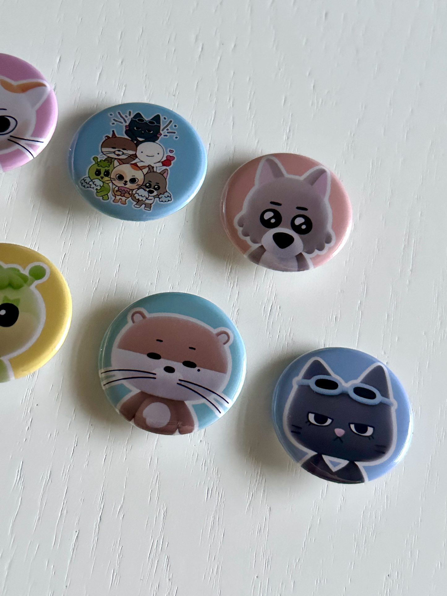 BoyNextDoor Character Button Pins