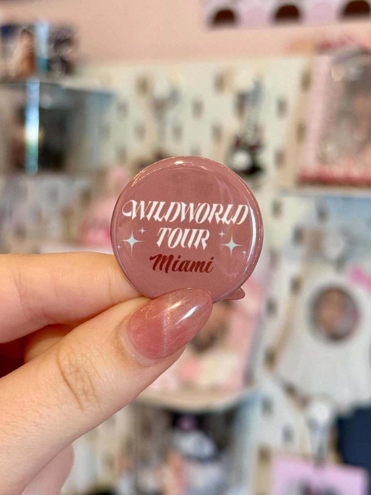 Wildworld Tour Button Pins