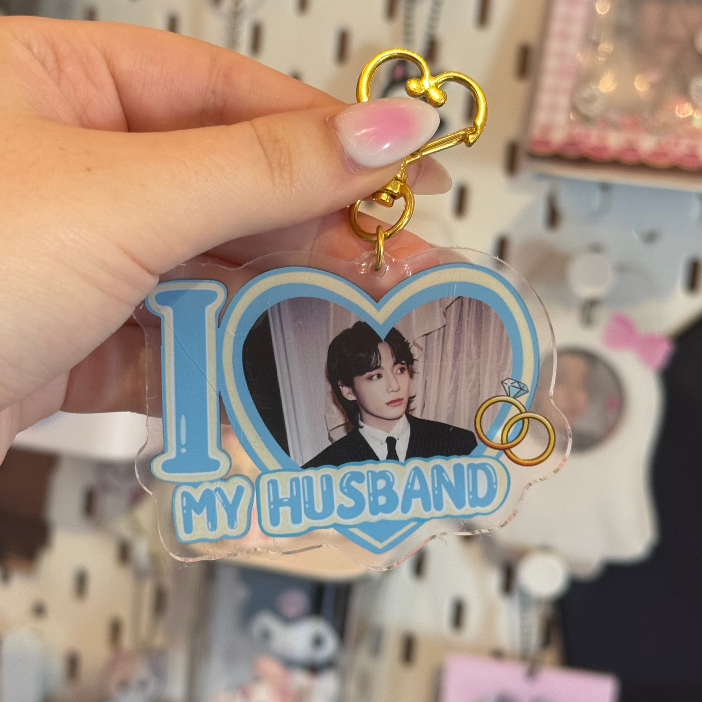 PRE-ORDER - Custom I Love my Husband Keychains