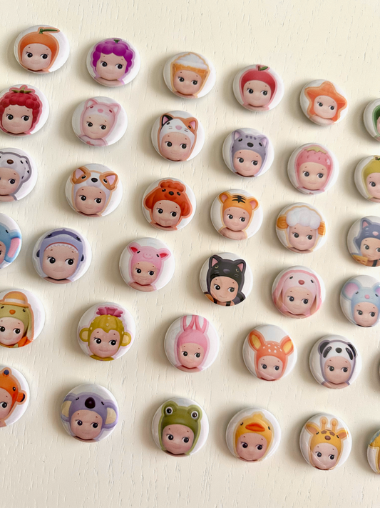 Angel Babies Button Pins