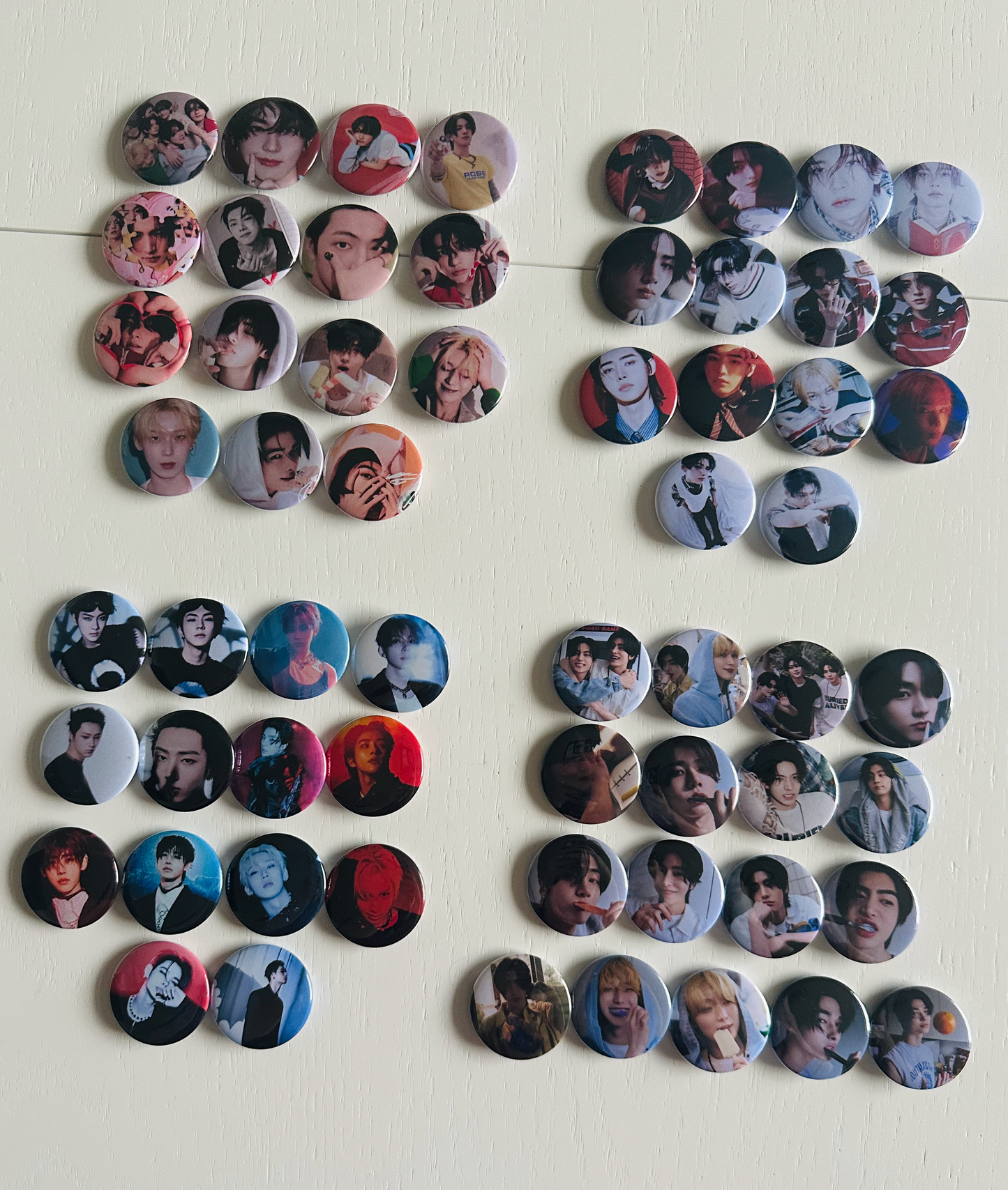 Romance Untold Concept Photo Button Pins