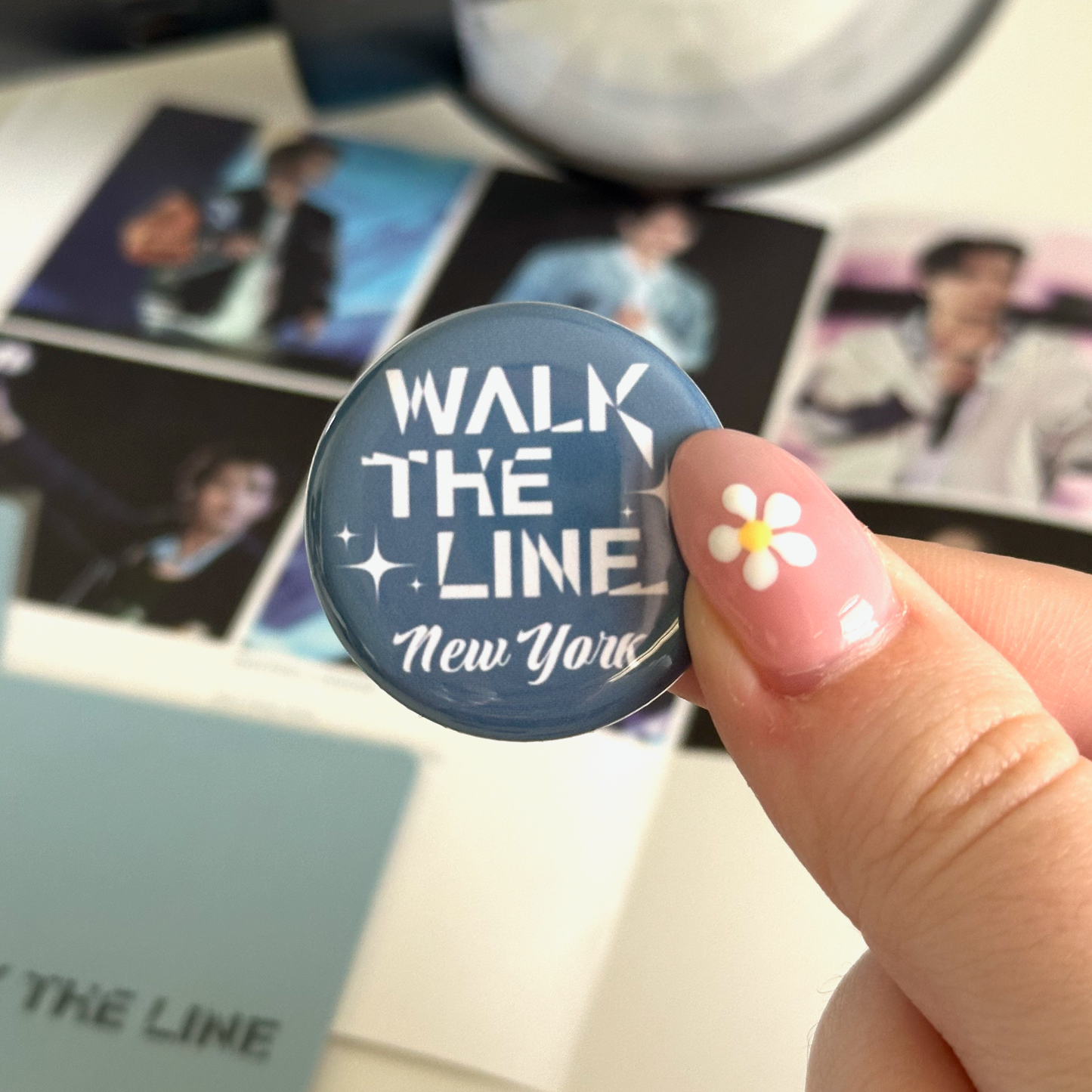 Walk the Line Tour Button Pins