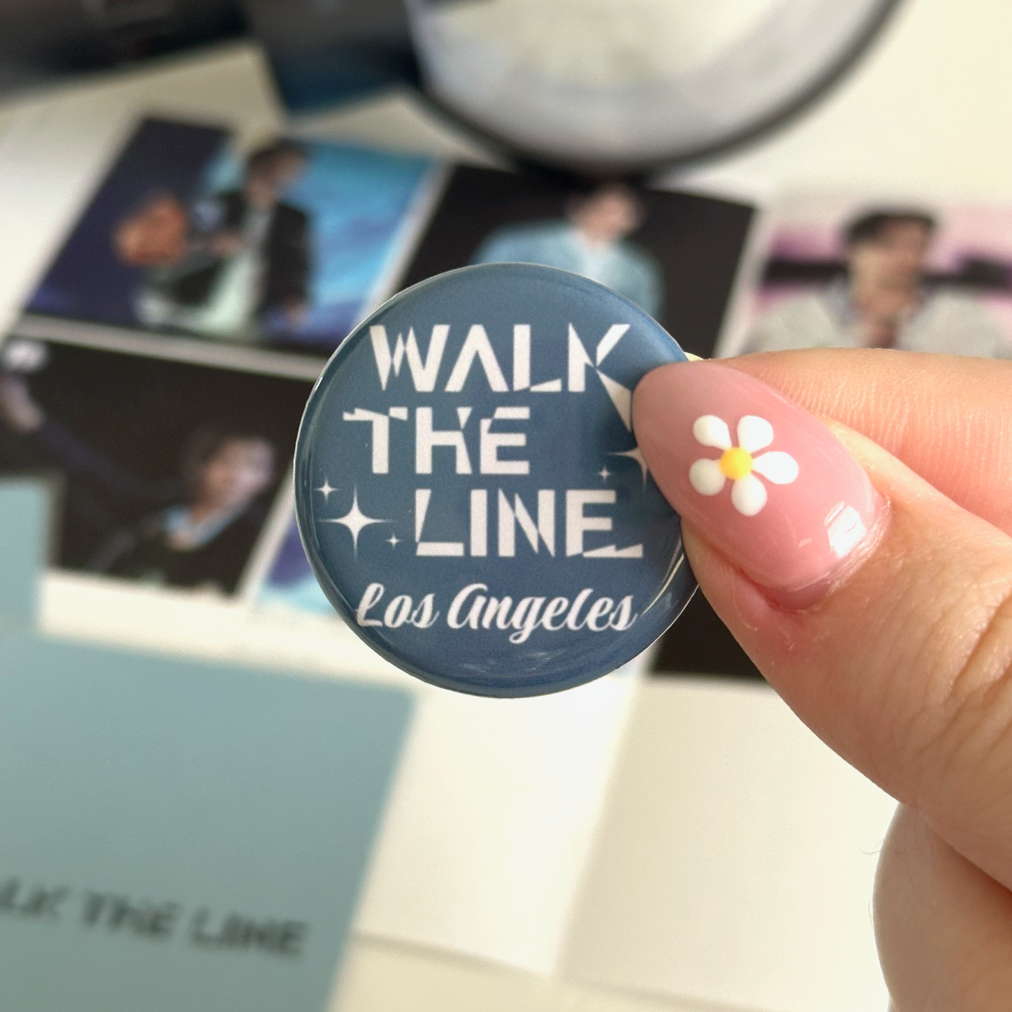 Walk the Line Tour Button Pins