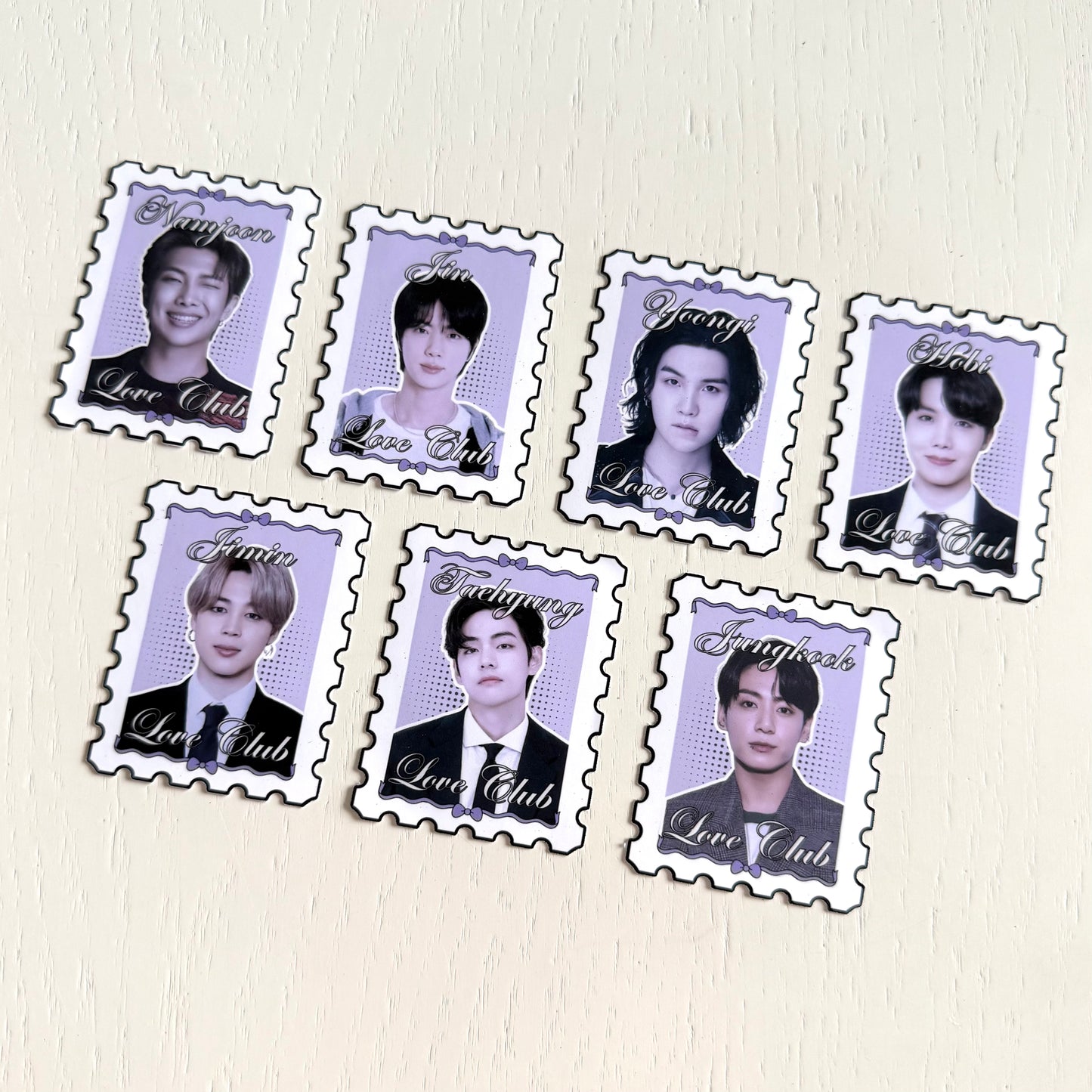 Bangtan Love Club Bias Stickers