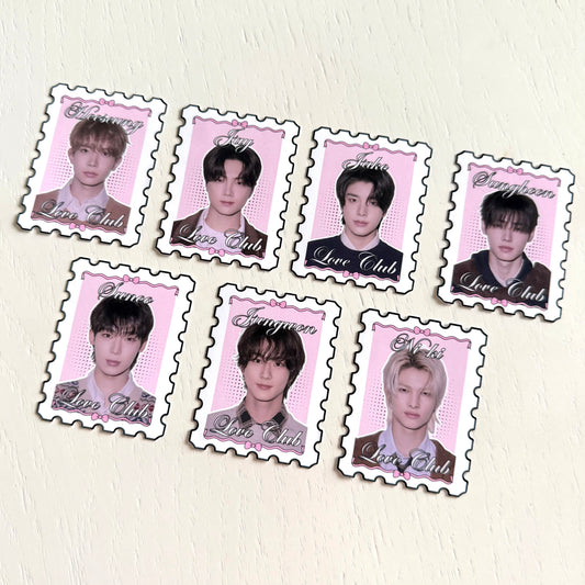 EN- Love Club Bias Stickers